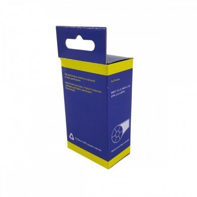 FITA compatível Brady 12.7mm 6.4m PRETO/BRANCO