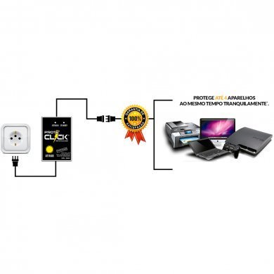 ProteClick Protetor Eletrico 220V 2200W