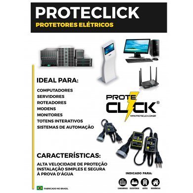 ProteClick Protetor Eletrico 110V 1100W