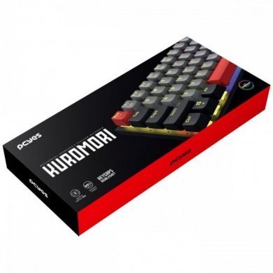 PCYES Teclado Mecânico KUROMORI 60% Switch Red