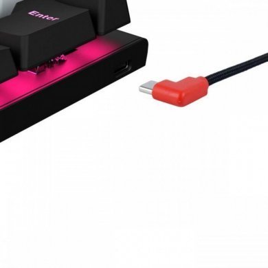 PCYES Teclado Mecânico KUROMORI 60% Switch Red