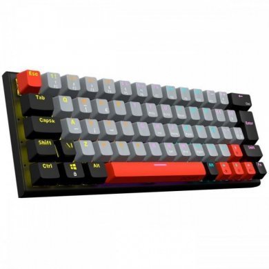 PCYES Teclado Mecânico KUROMORI 60% Switch Red