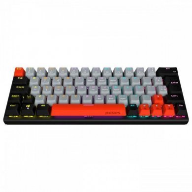 PCYES Teclado Mecânico KUROMORI 60% Switch Red