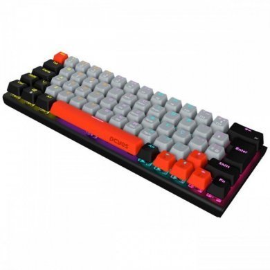 PCYES Teclado Mecânico KUROMORI 60% Switch Red
