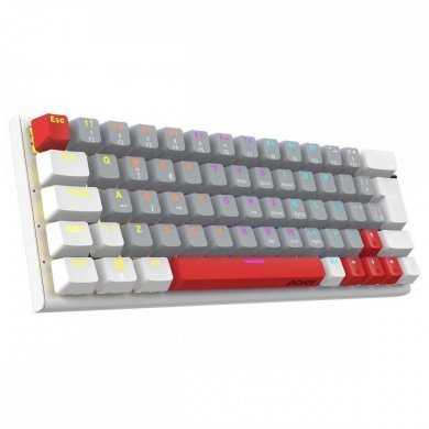 PCYes teclado mecanico Kuromori 60% switch red