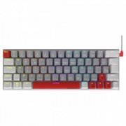 PCYes teclado mecanico Kuromori 60% switch red White  ...