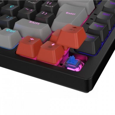 PTKR75BL PCYes teclado mecanico Kirin 75% switch blue