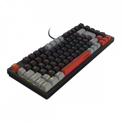 PCYes teclado mecanico Kirin 75% switch red