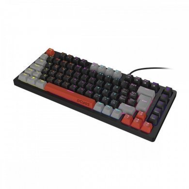PCYes teclado mecanico Kirin 75% switch red