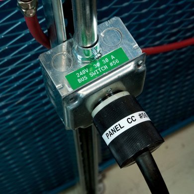 PTL-43-439-GR Brady rolo de etiqueta ribbon R4400 R6000 verde