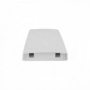 Ponto Terminação Óptica PTO 2 Fibras FTTH - Para 2 acopladores SC simplex ou LC duplex com kit parafusos - Min