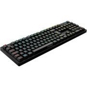 Pcyes teclado mecânico 100% Zecky Led Rainbow Switch Red Layout ABNT2, com fio USB removível 1.8m