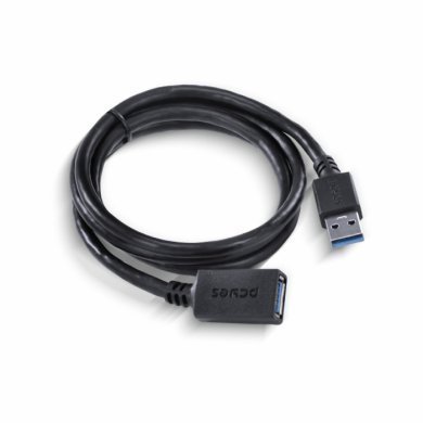PUAMF3-1 PCYES Cabo Extensor USB A 3.0 Macho x Femea 1M