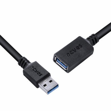PUAMF3-1 PCYES Cabo Extensor USB A 3.0 Macho x Femea 1M