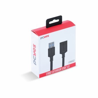 PUAMF3-2 PCYES Cabo Extensor USB A 3.0 Macho x Femea 2M