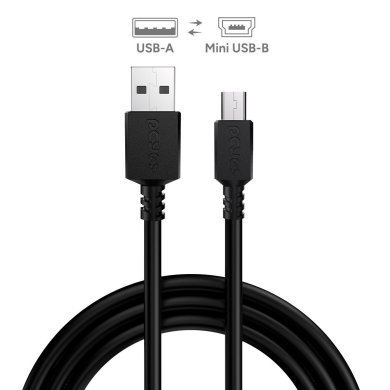 PUANM2-2 Pcyes cabo de carregamento e dados USB A para Mini USB 2m