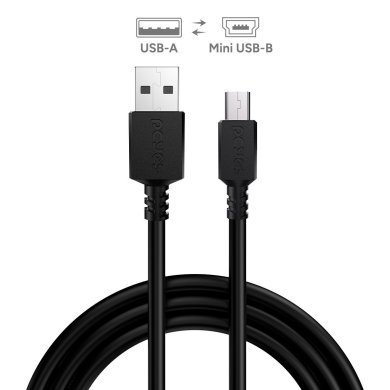 PUANM2-3 Pcyes cabo de carregamento e dados USB A para Mini USB 3m
