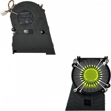 Fan Heatsink Foxconn DELL 12V 0.8A 4 fios Brushless