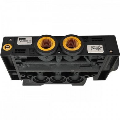 PVLC111619 Válvula solenoide 2 posições 4 vias 1/4 BSP, 1.2 CV