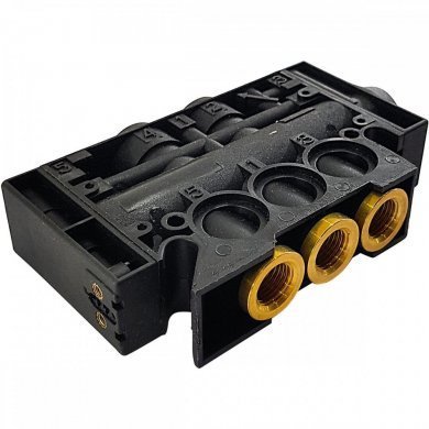 PVLC111619 Válvula solenoide 2 posições 4 vias 1/4 BSP, 1.2 CV