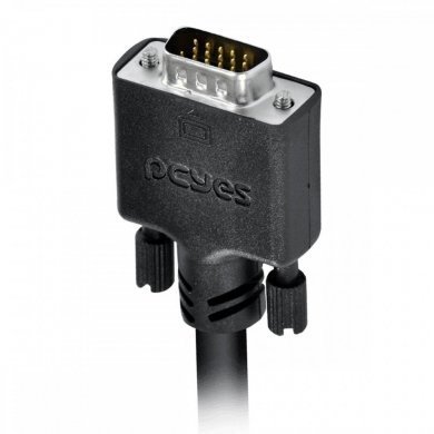 Pcyes cabo VGA 15 pinos 1080p 60Hz 28AWG 5 metros
