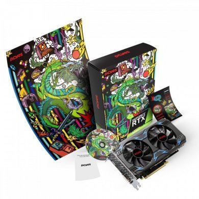 PVRTX30506GB PCYes Placa de Vídeo Nvidia RTX 3050 6GB GDDR6