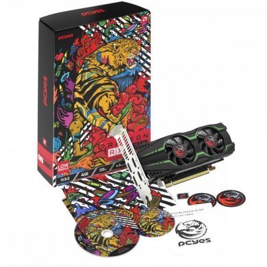 PVRX570LP4GBDF PCYes Placa de Vídeo RX570 4GB GDDR5 128 bits