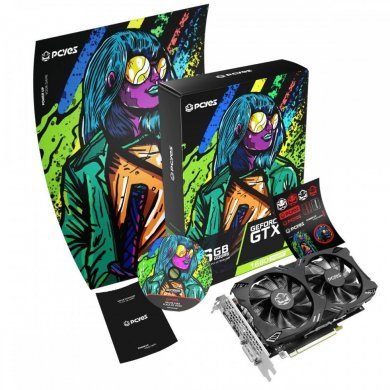 PVX1660S62F PCYes Placa de vídeo GTX 1660 Super 6GB GDDR6