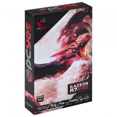 PW240R712802D5 PCYes Placa de Vídeo AMD Radeon R7 240 2GB