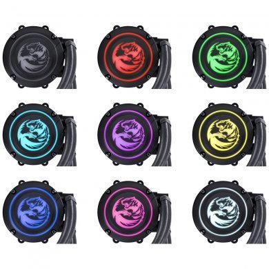 PWC120H40PTRGB PCYes Water Cooler NIX 120mm LED RGB