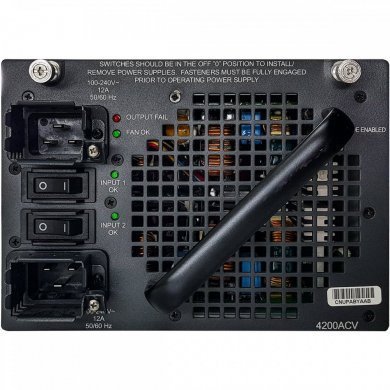 PWR-C45-4200ACV Fonte Cisco 4200ACV Catalyst 4500 series 4200W