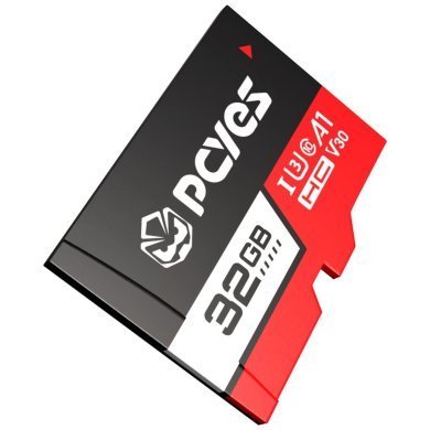 PY32GBSDHC Pcyes cartão de memória Micro SD 32GB C10 U3 V30