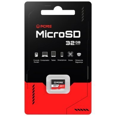 PY32GBSDHC Pcyes cartão de memória Micro SD 32GB C10 U3 V30