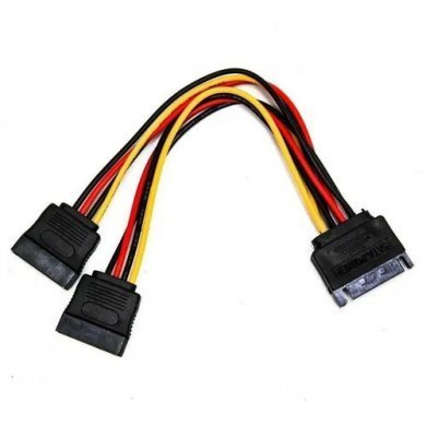 PYO2SATA Cabo Duplicador SATA Energia