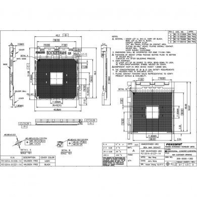 Kit 3x socket conector AM4 1331P 10U
