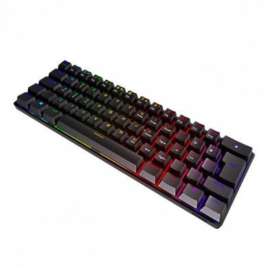 PZOHBLRGB PCYes Teclado Mecânico ZOT 60% Switch Azul LED RGB
