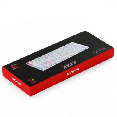 PZWOHBLRGB PCYES TECLADO MECÂNICO ZOT 60% SWITCH AZUL LED RGB