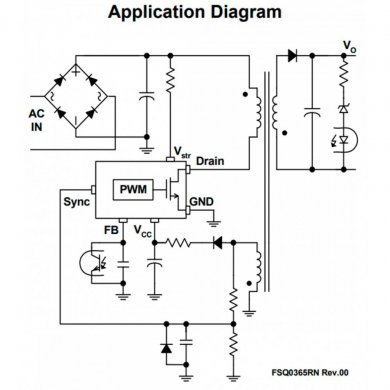Ci DM0365RB FSQ QRC PWM DIP8 (Kit 2x)