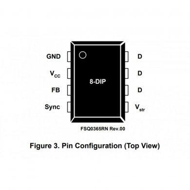 Ci DM0365RB FSQ QRC PWM DIP8 (Kit 2x)