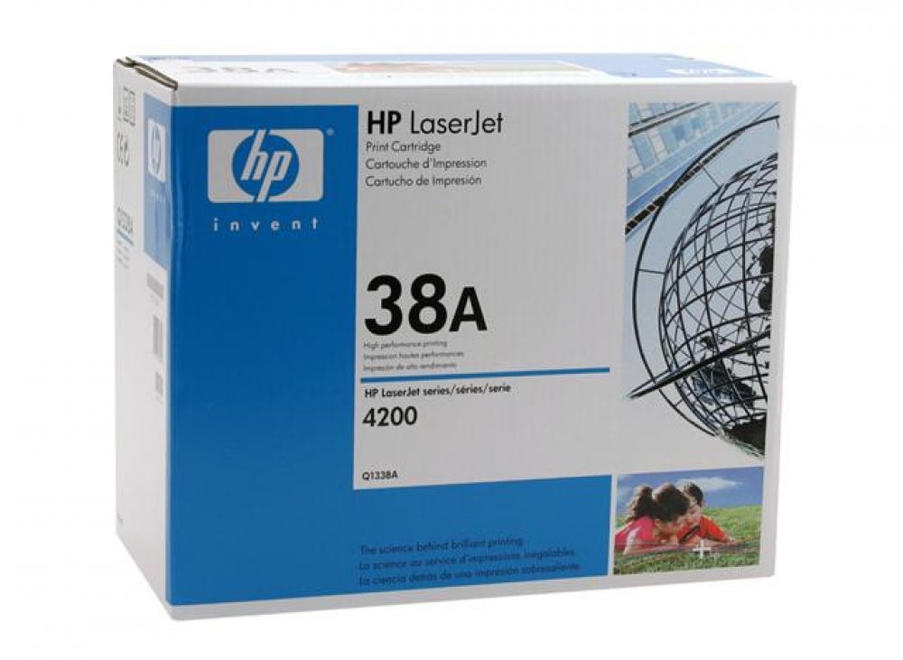 Toner HP 38A Preto, Rendimento aprox. de 12.000 págs.