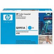 Toner HP Q5951A (51A) Ciano 10.000 páginas p/ 4700 Cor: Ciano, Rendimento Aprox.: 10.000 páginas