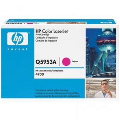 Q5953A Toner HP Q5953A (53A) Magenta 10.000 páginas p/ 4700