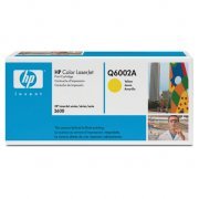 Toner Genuíno HP 124A Amarelo Compatível com Laserjet Color 2600N, Rendimento aprox. de 2000 páginas