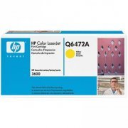 Toner HP Q6472A Amarelo 4.000 páginas para Série 3600 Cor: Amarelo, Rendimento Aprox.: 4.000 páginas