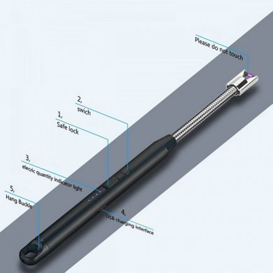 Q-2723 Isqueiro elétrico recarregável