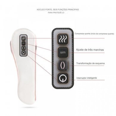 Q-2731 Almofada massageadora relaxante TopRelax 24W