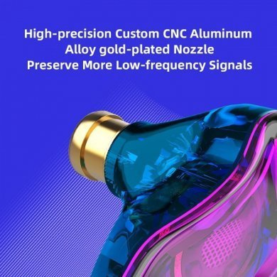 QKZ-ZXT QKZ Fone de Ouvido ZXT Dynamic HiFi Bass