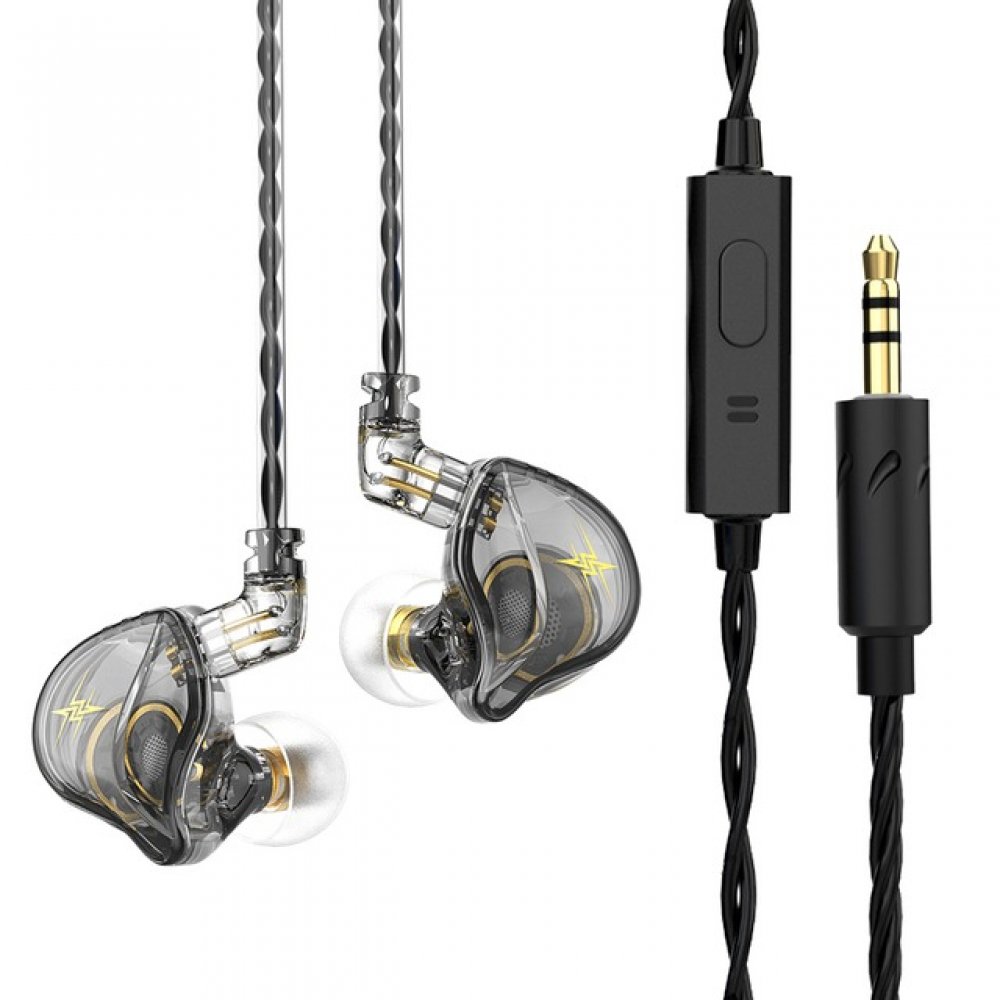 【Ｑ】 QKZ-ZXT QKZ Fone de Ouvido ZXT Dynamic HiFi Bass