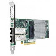 HBA QLOGIC DELL Dual Port 10Gb SFP+ Fcoe ISCSI CNA PCI-Expess x8 (Full height bracket)