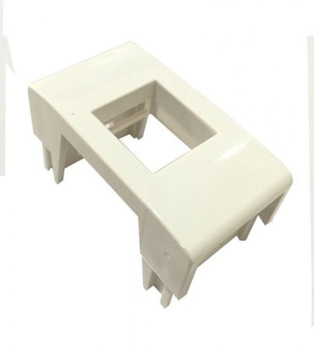 QM-99240.00 BLOCO PARA RJ45 KEYSTONE BRANCO DUTOTEC